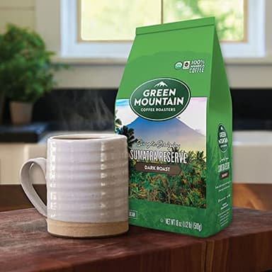 Green Mountain Coffee Roasters Sumatra Reserve, Whole Bean Coffee, Bagged 18 oz - Image 4