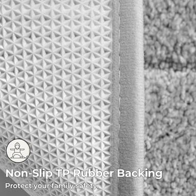 GRANNY SAYS Gray Bathroom Rugs, Bath Mats for Bathroom Non-Slip, Super Soft and Water Absorbent, Microfiber Bath Rugs, Machine Wash Dry, Bath Rugs for Floor, Tub and Shower, 16" x 24" - Image 5
