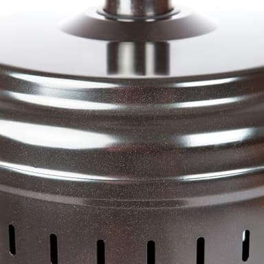 Amazon Basics 46,000 BTU Outdoor Propane Patio Heater with Wheels, Commercial & Residential, Havana Bronze, with Water Tank, 32.1 x 32.1 x 91.3 inches (LxWxH) - Image 5