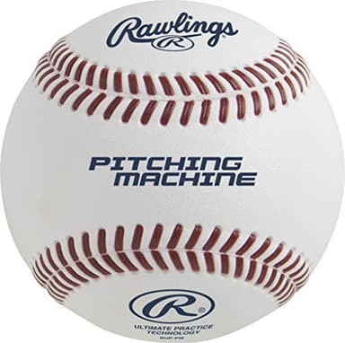 Rawlings | ULTIMATE PRACTICE TECHNOLOGY Baseballs | Pitching Machine | RUP-PM | Flat Seam | Practice Use | 12 Count