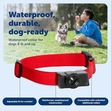PetSafe Wireless Pet Containment System - Original Wireless Electric Fence for Dogs - Covers Up to 1/2 Acre - for Pets 8lb+ - Image 5