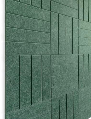 DECORITA Felt Bulletin Board Tiles | Modern Cork Board Alternative | Large Cork Boards for Walls | Aesthetic Felt Wall Panels for Office & Home Decor | Pinboard & Photo Board (12-Pack) | Tree - Image 1