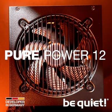 be quiet! Pure Power 12 650W PSU | 80 Plus Gold | ATX 3.1 | PCIe 5.1 GPU Support Power Supply | Silent 120mm Fan | High Performance 12V-Rail | Black | BP002US - Image 7