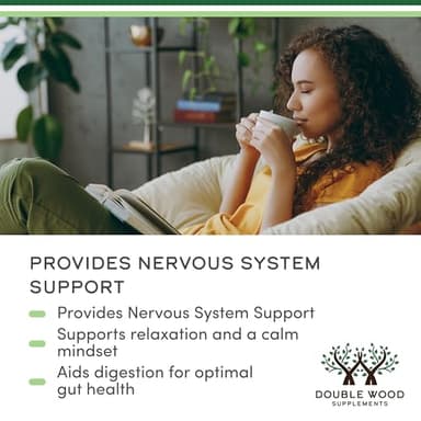 Double Wood Supplements Organic Lemon Balm Tincture - for Digestion & Relaxation 590mg - 2FL OZ, 120 Servings (Better Absorbed Than Capsules, Great for Lemon Balm Tea) - Image 3