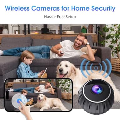 2K Spy Camera - HD Mini Cameras - Small Hidden Camera with Motion Detection and Night Vision, Indoor Nanny Cam Suitable for Pets, Baby - Image 5