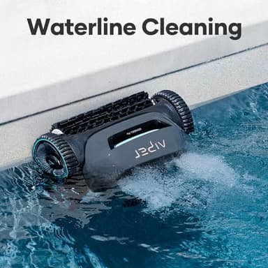 AIPER Cordless Robotic Pool Cleaner, WavePath Navigation, Wall-Climbing, Quad-Motor, 150 mins Runtime for Inground Pools up to 1,600 sq.ft, ZT6002 (Renewed) - Image 4