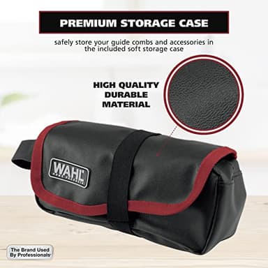 Wahl Edge Pro Bump Free Corded Beard Trimmer for Men Touch Up Trimmer & Grooming Detailer Kit – Perfect for Edging Beards, Mustaches, Hair, & Stubble, – Model 9686-300 - Image 6