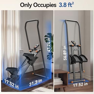 Niceday Steppers for Exercise at Home, Stair Stepper/Climber with Handlebar, Stair Master with 300LBS Loading Capacity - Image 5