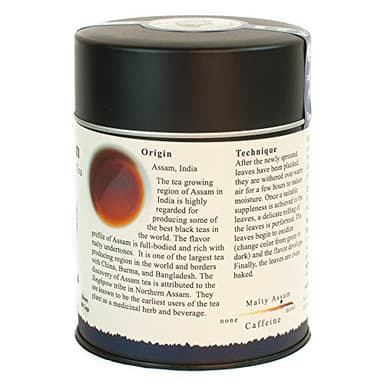 The Tao of Tea, Malty Assam, 4 Ounce Tin - Image 2