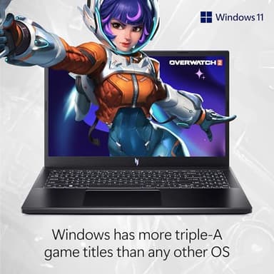 Acer Nitro V Gaming Laptop | Intel Core i5-13420H Processor | NVIDIA GeForce RTX 4050 Laptop GPU | 15.6" FHD IPS 144Hz Display | 8GB DDR5 | 512GB Gen 4 SSD | WiFi 6 | Backlit KB | ANV15-51-51H9 - Image 2
