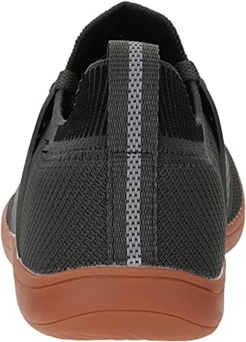 WHITIN Men's Extra Wide Width Trail Running Shoes Minimalist Barefoot Sneakers Size 12.5W Gym Lifting Low Zero Drop Pilates Fitness Green Gum 46 - Image 5