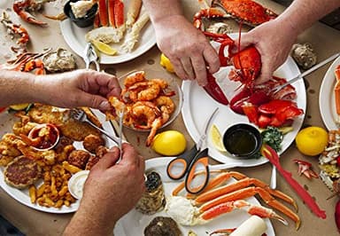 Hiware 20-piece Seafood Tools Set includes 6 Crab Crackers, 6 Lobster Shellers, 6 Crab Leg Forks/Picks and 2 Seafood Scissors & Storage Bag - Nut Cracker Set - Image 7