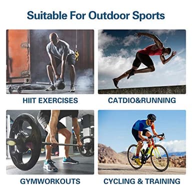 Roadbox Compression Shorts for Men Athletic Workout Underwear Running Gym Spandex Short Sports(Black,Navy,Green,L) - Image 6