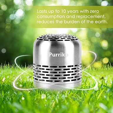 Purriko Refrigerator Deodorizer,Lasts for 10 Years,Refrigerator Odor Eliminator,Fridge Deodorizer,More Effective Than Baking Soda Bamboo Air Purifying Bags - Image 3