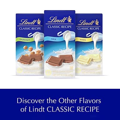 Lindt CLASSIC RECIPE Caramel with Sea Salt Milk Chocolate Bar, Milk Chocolate Candy with Pieces of Caramel and Sea Salt, 4.4 oz. (12 Pack) - Image 5