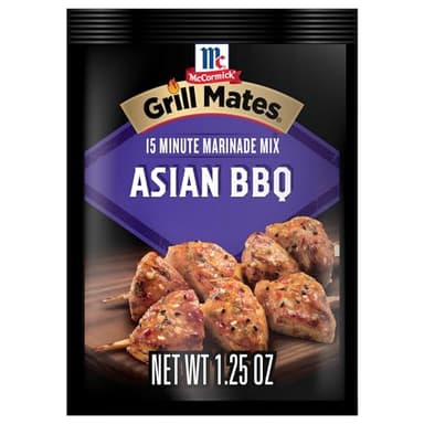 McCormick Grill Mates Marinade Mix, Asian BBQ, Korean-Inspired, 15 Minute Marinade for Chicken, Steak, and More, 1.25 oz (Pack of 12) - Image 4