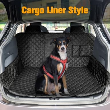 PETICON Dog Seat Covers for Tesla Model 3 & Y Back Seat with 2 Pack Door Protectors, 100% Waterproof Dog Hammock for Tesla with Mesh Window & Headrest Protection Prevents Scratches and Scuffs - Image 7