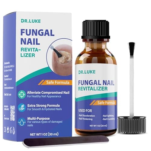 Dr. Luke Toenail Fungus Revitalizer Tough on Nails: Nail Fungus Refresher Liquid for Discolored Nails 1 oz (Packaging May Vary) - Image 1