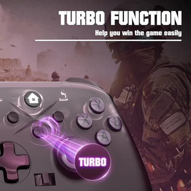 Dinosoo Wireless Controller for Xbox Series X/S/Xbox One, PC, Dual Vibration TURBO Function Headphone Jack Macro Function Phantom Magenta - Upgrading with a PC before connecting to Xbox - Image 6
