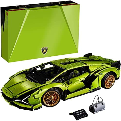 LEGO Technic Lamborghini Sián FKP 37 42115 Building Set - Classic Super Car Model Kit, Exotic Eye-Catching Display, Home or Office Décor, Ideal for Adults or Car Enthusiasts - Image 1
