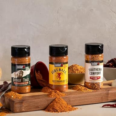 Weber Buffalo Trace Whiskey Flavored BBQ Seasoning, 6.5 Ounce - Image 9