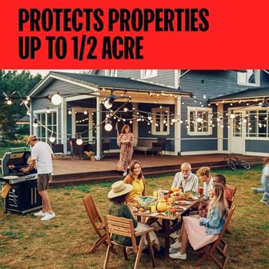 Dynatrap DT1130SR 1/2 Acre Mosquito & Flying Insect Outdoor Trap and Killer – Kills Mosquitoes, Flies, Wasps, Gnats, & Other Flying Insects - Bug Zapper Alternative – Black - Image 2