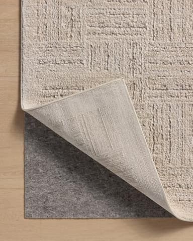Loloi Amber Lewis Monty Collection MOT-01 Ivory/Taupe 9'-2" x 13', .50" Pile Height, Area Rug - Image 7