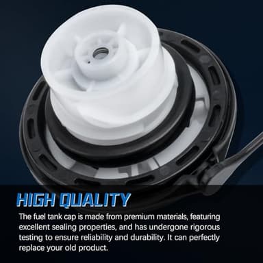 31010-3L600 Gas Cap,Fuel Cap For 2004-2020 Kia&Hyundai.Elantra,Santa,Sonata,Genesis,Coupe,soul,sedona,Forte,Sportage,Sorento Optima Amanti and More - Image 3