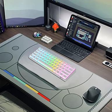 RK ROYAL KLUDGE RK61 Wired 60% Mechanical Gaming Keyboard Programmable QMK/VIA RGB Backlit 61 Keys Ultra-Compact Hot Swappable Blue Switch White - Image 8
