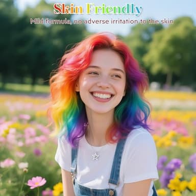Black Hair Spray Temporary【Instant Color】【Skin Friendly】【Easy To Clean】【Large Capacity】Washable Hair Color Spray For Women/Men 4.06 oz，12 Black - Image 7