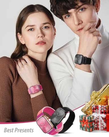 Nylon Loop Sport Band Compatible with Apple Watch Bands 44mm 45mm 46mm 49mm 42mm for Women Men, iWatch Wrist Straps for Ultra 3 2, Se, Series 11 10 9 8 7, Breathable, Soft Band Ideal for Outdoor - Image 7