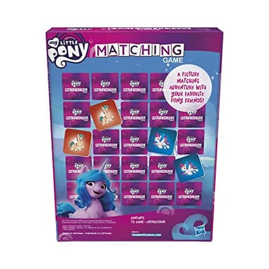 Hasbro Gaming My Little Pony Matching Game for Kids | 1+ Players | Preschool Board Games for Clasroom | Back to School Gifts | Ages 3+ - Image 2