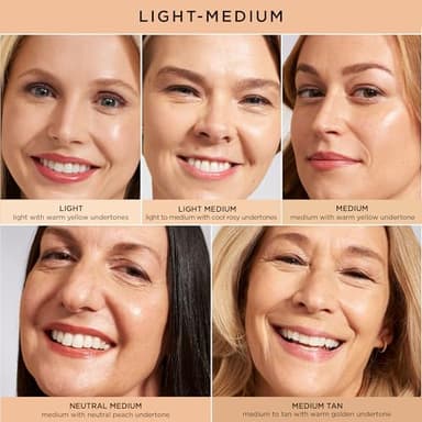 IT Cosmetics CC+ Nude Glow (Medium) - Medium Coverage Foundation with SPF 40 & Brightening Glow Serum, Lightweight Skin Tint, 2% Niacinamide + Hyaluronic Acid, Up to 24H Hydration - 1.08 fl oz - Image 4