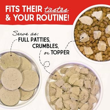 Stella & Chewy's Freeze-Dried Raw Dinner Patties - Dandy Lamb Recipe - High Protein Grain-Free Puppy & Dog Food - Perfect For Picky Eaters - 25 oz - Image 5