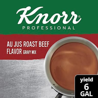 Knorr Professional Au Jus Roast Beef Gravy Mix Easy Prep, No added MSG, 1.99 Pound (Pack of 4) - Image 4