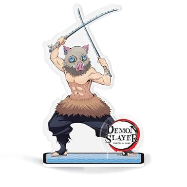 ABYSTYLE Demon Slayer Kimetsu no Yaiba Inosuke Hashibira Acryl® Stand Model Figure Anime Manga Desktop Accessories Merch Gift - Image 1