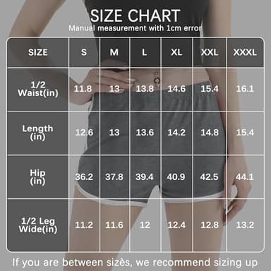 URATOT 7 Pack Womens Cotton Shorts, Dolphin Booty Athletic Gym Sports Shorts for Yoga Lounge Running - Image 2