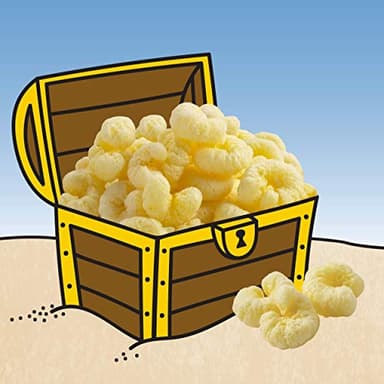 Pirate's Booty Aged White Cheddar Cheese Puffs, Gluten-Free, Kids Snacks, Easter Snack, 1oz (6ct) - Image 4