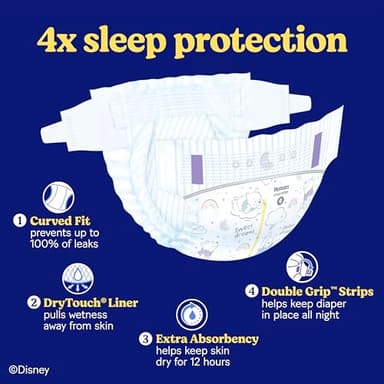 Huggies Size 5 Overnites Baby Diapers: Overnight Diapers, Size 5 (27+ lbs), 100 Ct (2 Packs of 50), Packaging May Vary - Image 10