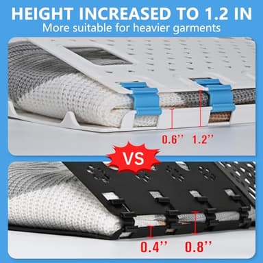 BoxLegend Shirt Folder Board Enlarged Version,Tshirt Organizer for Easy Use ,Laundry Folding Board for Sweaters, Hoodies, and thick Clothing - Image 4