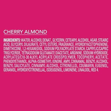 Jergens Cherry Almond Lotion Bursts, Squishy Heart-Shaped Moisturizer Bursts, Lotion Gifts for Teens, 38 Ct - Image 8