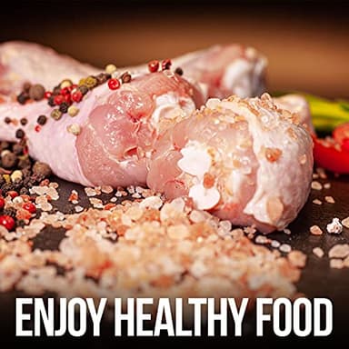 Himalayan Chef Himalayan Pink Salt, Coarse Salt, Grain, Glass Jar-17.5oz, 1.09 Pound (Pack of 1) (5305) - Image 7