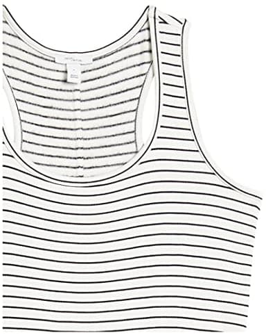 Amazon Essentials Women's Supersoft Terry Racerback Maxi Dress (Previously Daily Ritual), Black White Thin Stripe, X-Large - Image 4