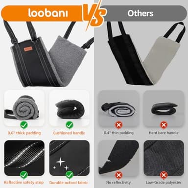 LOOBANI Portable Dog Sling for Back Legs, Hip Support Harness to Help Lift Dogs Rear for Canine Aid and Old K9 Cruciate Ligament Rehabilitation - Image 8