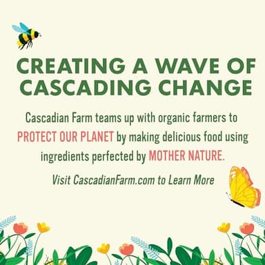 Cascadian Farm Organic Granola, Cinnamon Raisin Cereal, Resealable Pouch, 11 oz - Image 6