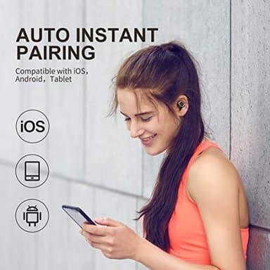 Monster Achieve 100 AirLinks Wireless Earbuds,Super Fast Charge,Bluetooth 5.0 in-Ear Stereo Headphones with USB-C Charging Case,Built-in Mic for Clear Calls,Water Resistant Design for Sports - Image 6