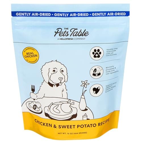 The Pets Table Chicken & Sweet Potato Air Dried Dog Food, 1 lb / 16 oz Bag - Image 1