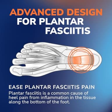 Dr. Scholl’s Advanced Pain Relief Insoles for Men Women, Heavy Duty Orthotics Inserts for Work Shoes & Boots, Plantar Fasciitis & Arch Support, Flat Feet, Shock-Absorbing, Supports up to 340 lbs - Image 9