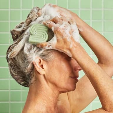 Kitsch Tea Tree & Mint Shampoo Bar - Anti Dandruff Shampoo for Itchy Scalp and All Hair Types - Natural Hair Shampoo Bar with Mint - Vegan Hair Care, Paraben & Sulfate Free, Made in USA - 3.2oz - Image 6