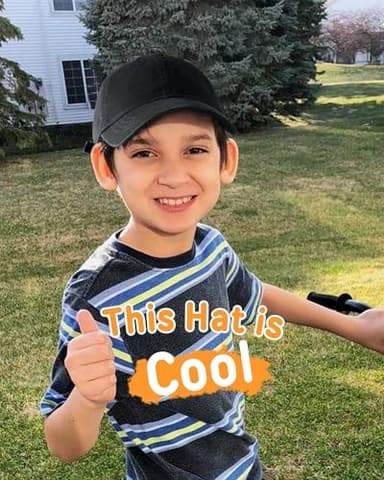 FURTALK Toddler Baseball Hat Kids Boys Girls Adjustable Washed Cotton Baseball Cap with Ponytail - Image 8